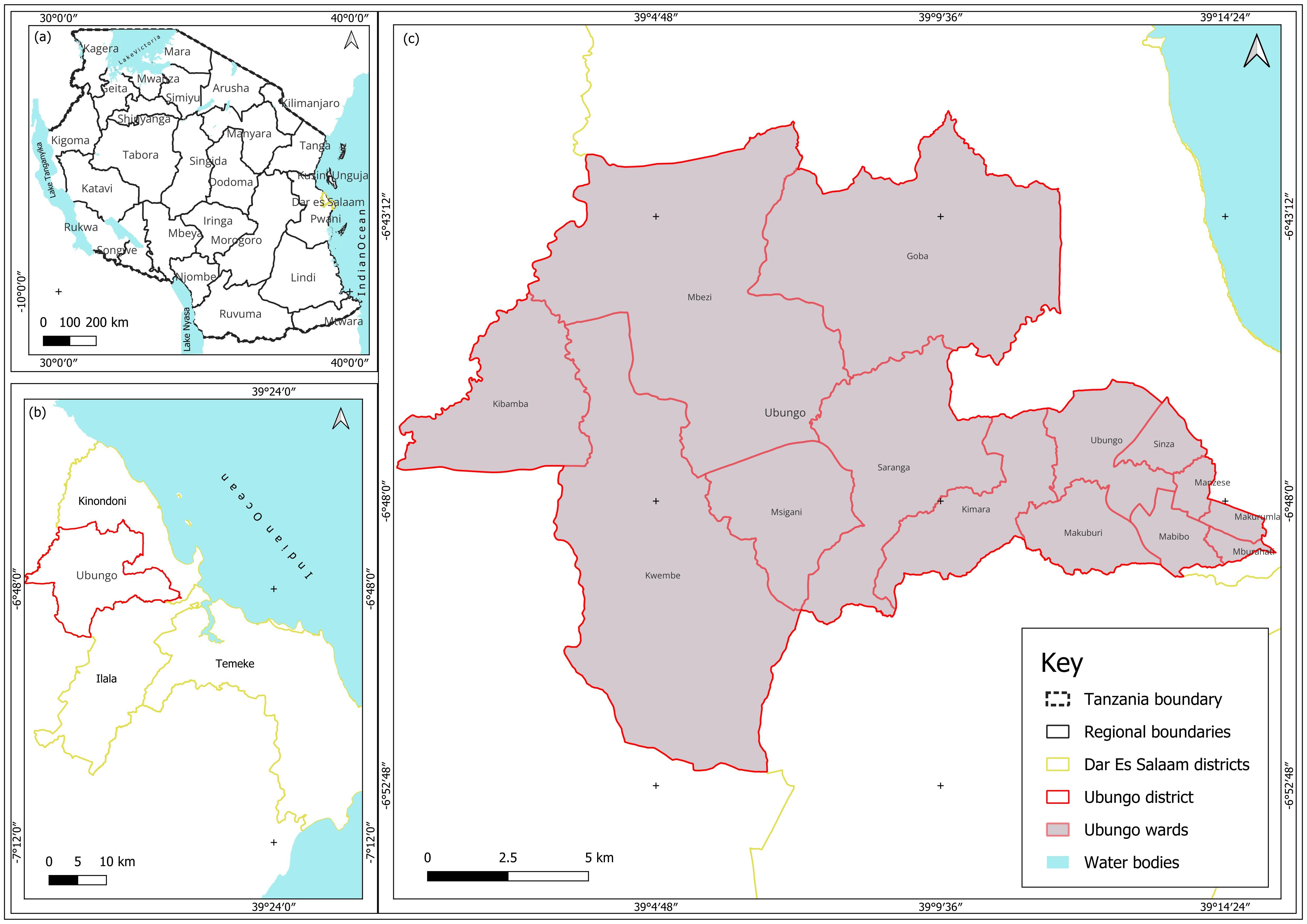 Ubungo Location Map Fina Final